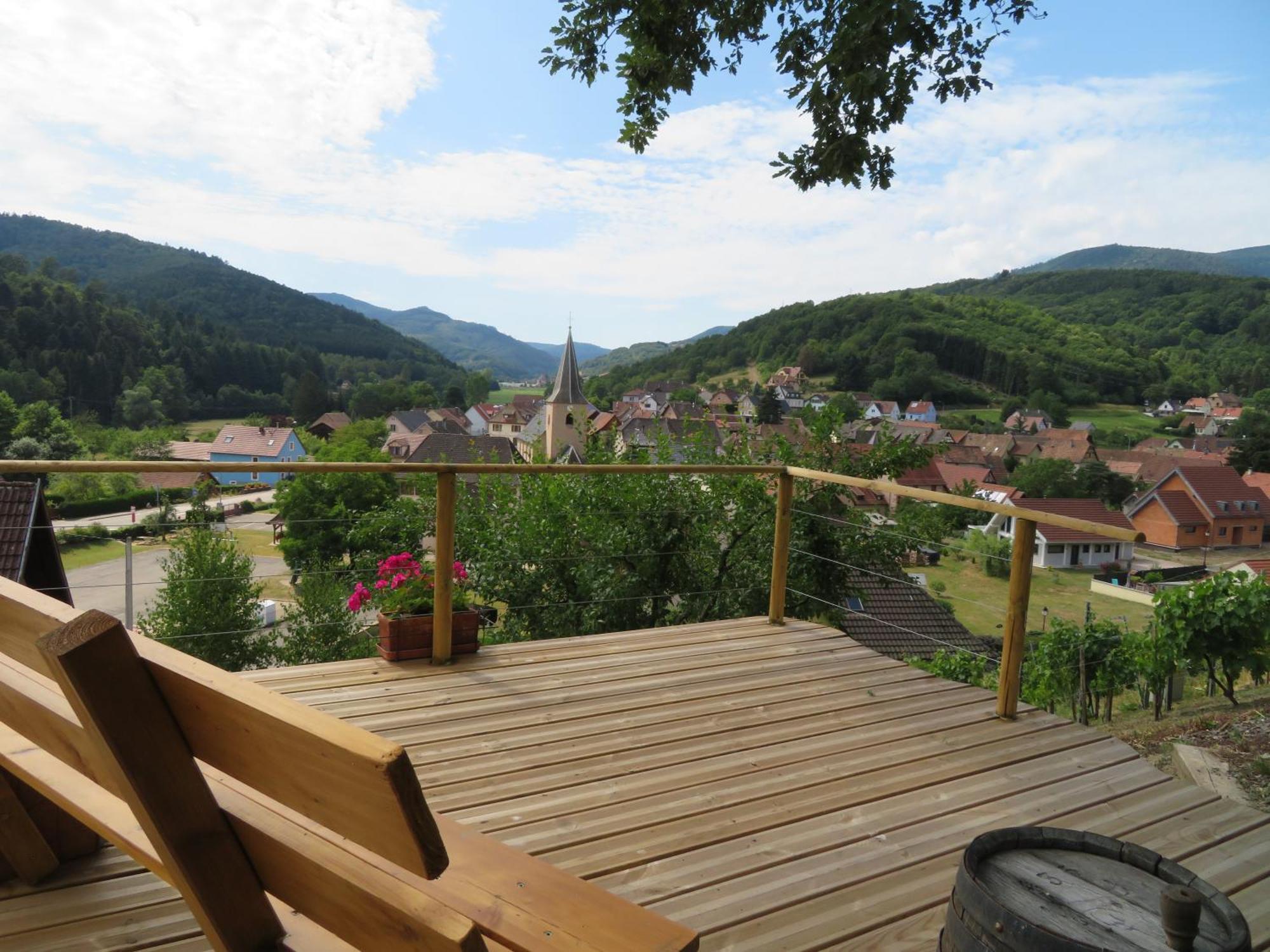 Chambres D'Hotes "Au Val Sejour" Alsace Saint-Martin  エクステリア 写真